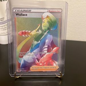 Wallace (Secret) 208/195 Silver Tempest Card